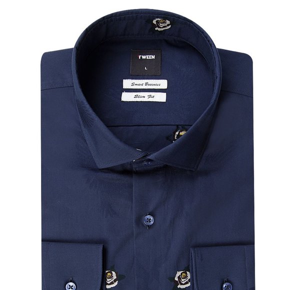 TWEEN Navy Blue Casual Shirt - Picture 1 of 4